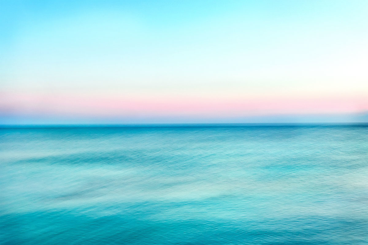 Blaues Meer Ozean Fotokunst Galerie Emsland Hans Einspanier