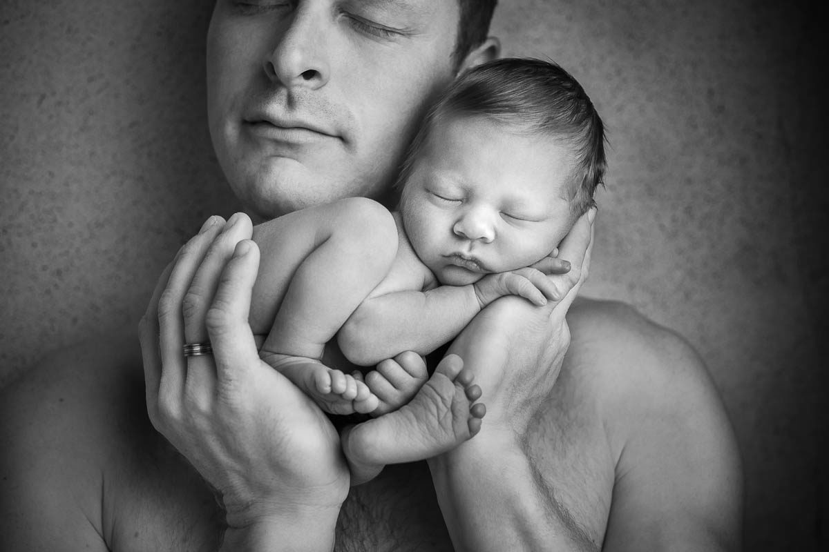 Babyfotograf Emsland Lingen Schwarzweiss