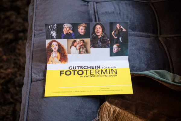 Gutschein Fotostudio Lingen Emsland